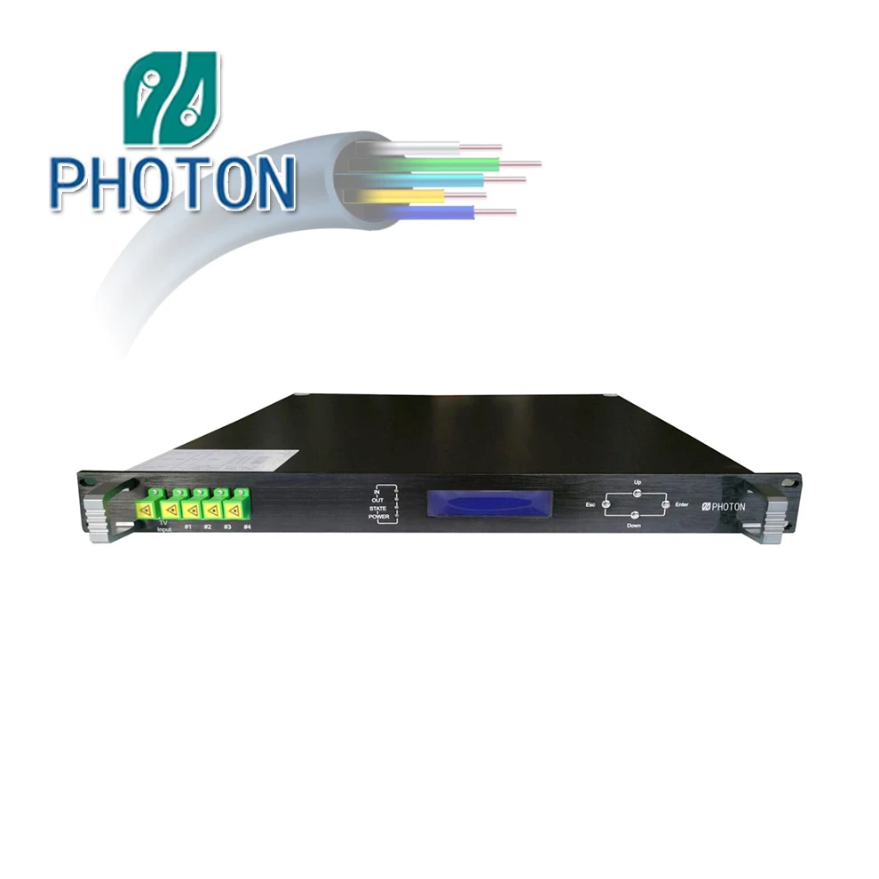 

2025 hot sale Ftth Fiber Optical Equipment 1550NM Optical Amplifier 4 ports Olt Edfa outdoor