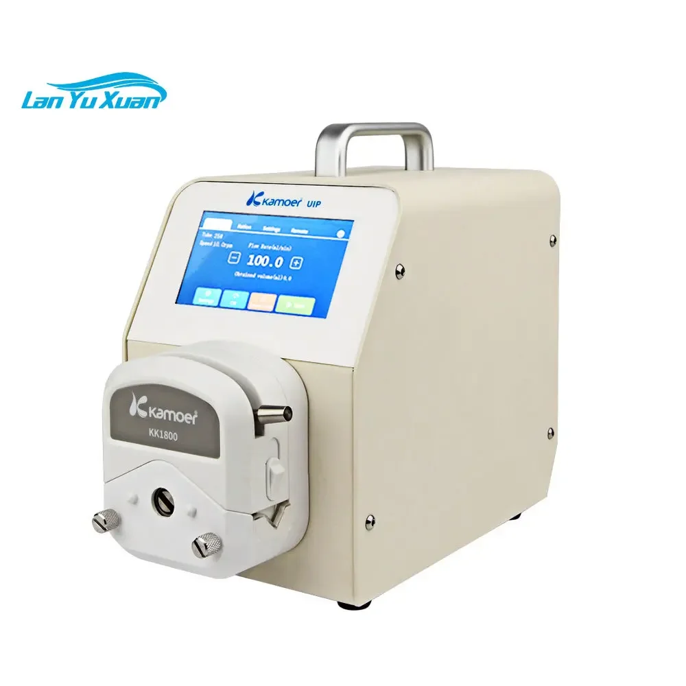 Uip 220v Volt Electrical Digital Small Dosing Pumps Lcd Display Peristaltic Pump Automatic Liquid Perfume Bottle Filling Machine