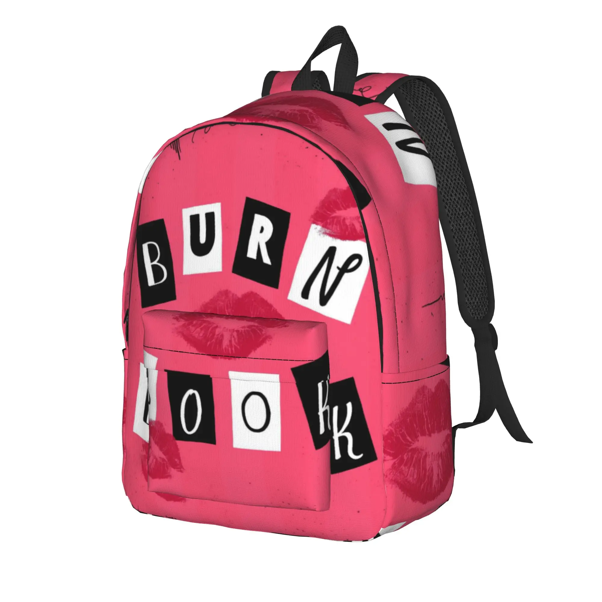 Burn Book Mean Girls  Backpack Boy  Lightweight Backpacks Polyester Kawaii School Bags Daily Custom Rucksack
