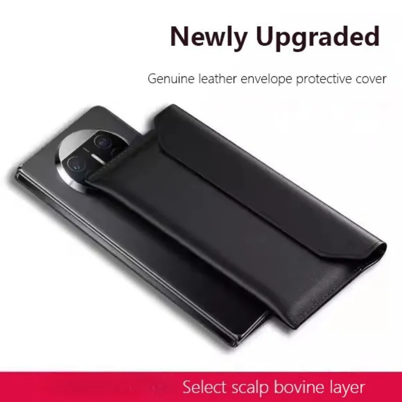 

Magnetic Flip Envelope Leather Case For Huawei Pura X Max 5G Handbag Protective Bag Cover