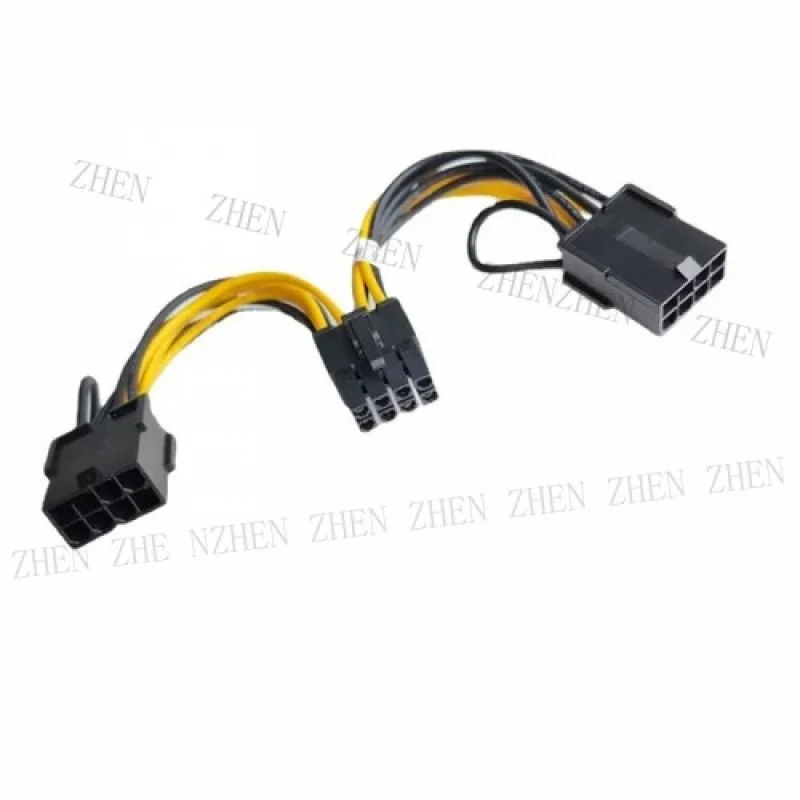 Y Y PCI-E Graphics Card 2 8Pin Power Cable for Nvidia Tesla K80 M40 M60 P40 P100 GPU