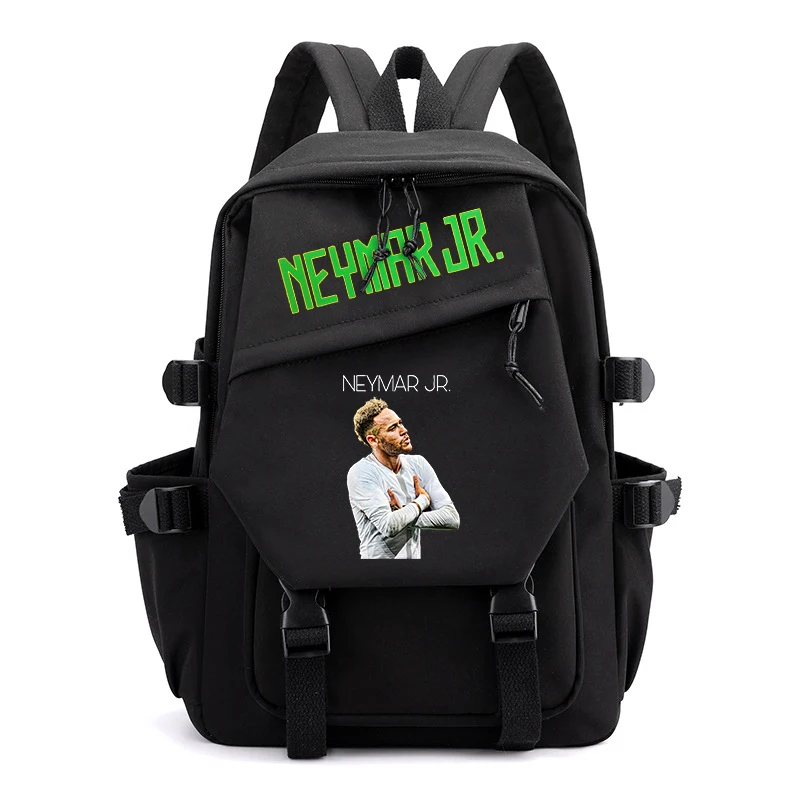 printed schoolbag black backpack for primary and secondary school students suitable for girls