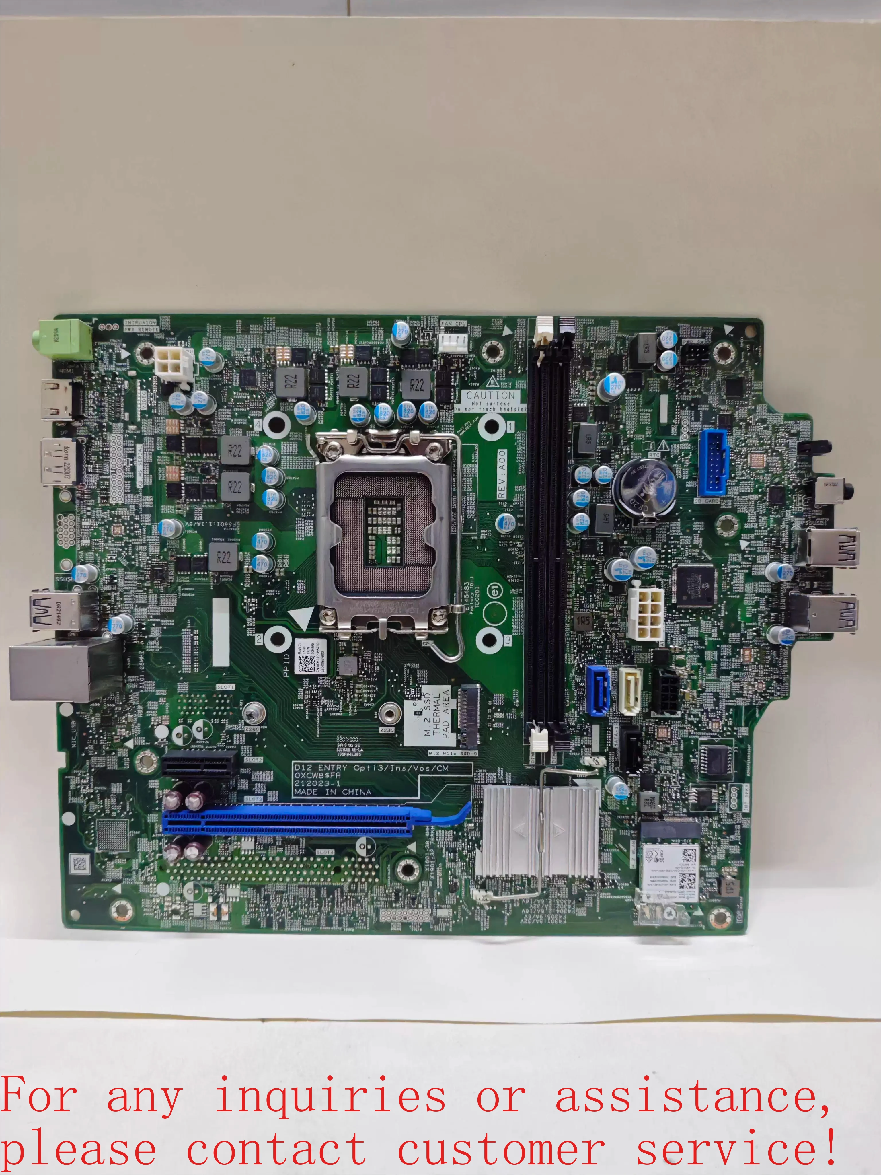 Inspiron 3910 main board YJHYD 94KKF GFK7H 21 2023-1 For DELL    (store no. 0492)