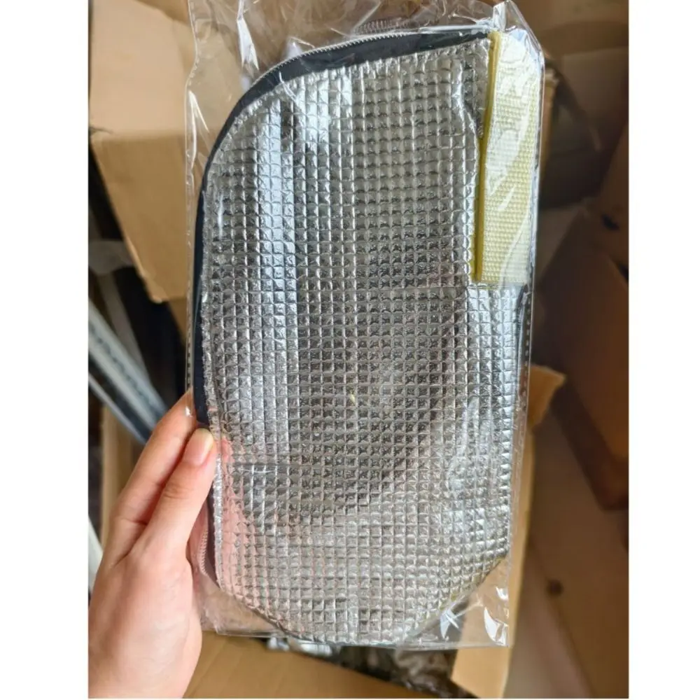 Aluminum Foil Thermal Insulated Bag Insulated Lining Pouch Style Beverage Pouch Portable Water Bottle Bag For Travel Fitness