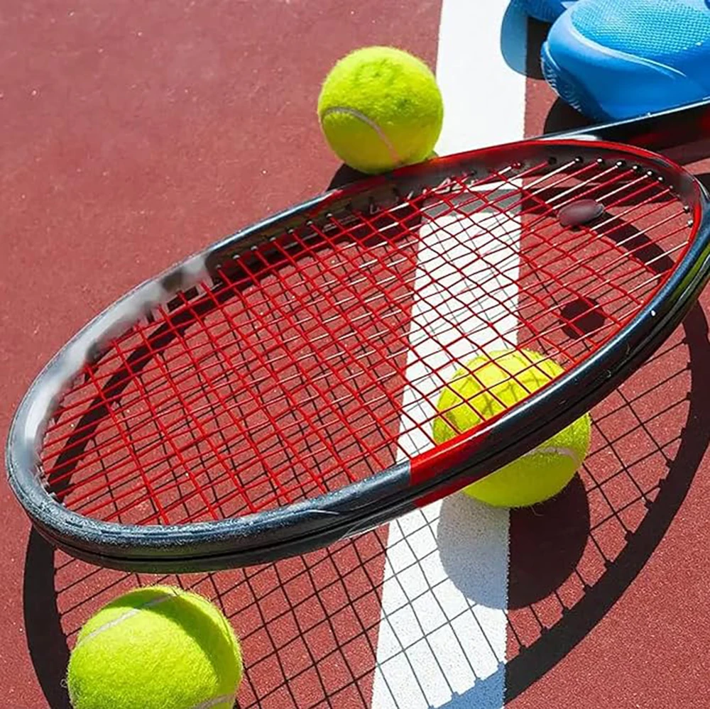 Pelotas de tenis con bolsa de transporte de malla, pelota de práctica de alta elasticidad, pelotas de juego para perros, adiestramiento al aire