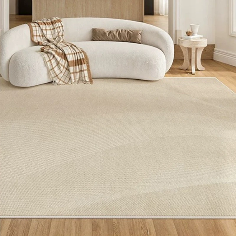 Living Room Carpet Soft Fluffy Comfortable Floor Mat Striped Bedroom Rug Large Size Rugs Minimalist Style Home Decor Alfombra