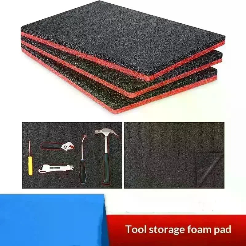 3pcs Organizer Cases Drawer LinerCamera Toolbox Storage Shadow Tool Box Foam Polyethylene Tool Foam Inserts CasesEPE Foam