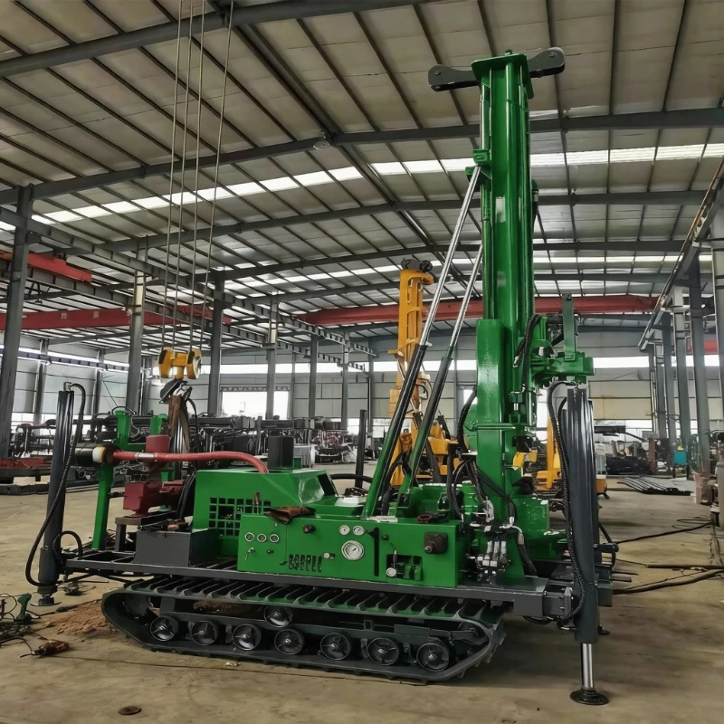 Hot Product Heavy Industry Hydraulic Rotary Drill Rig High Frequency Crawler Type Rotary Drill Rig Factory Price