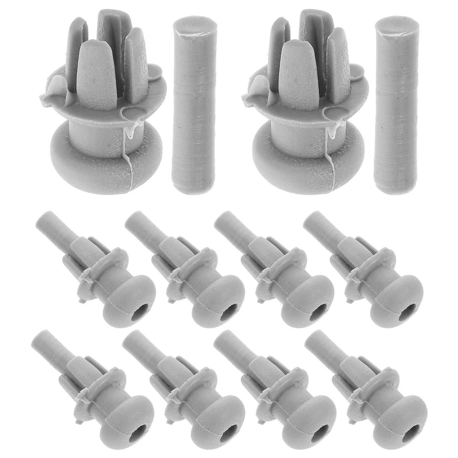 

10pcs Car Luggage Hooks Plastic Trunk Organizer Suv Cargo Clip Adjustable Clamping Force Easy Installation Trunk Storage