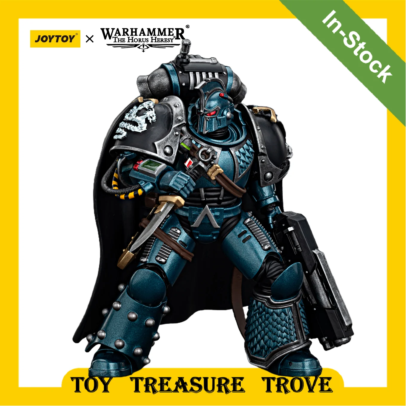 

[IN STOCK] JOYTOY Warhammer 30k 1/18 Action Figures Alpha Legion Saboteur Consul