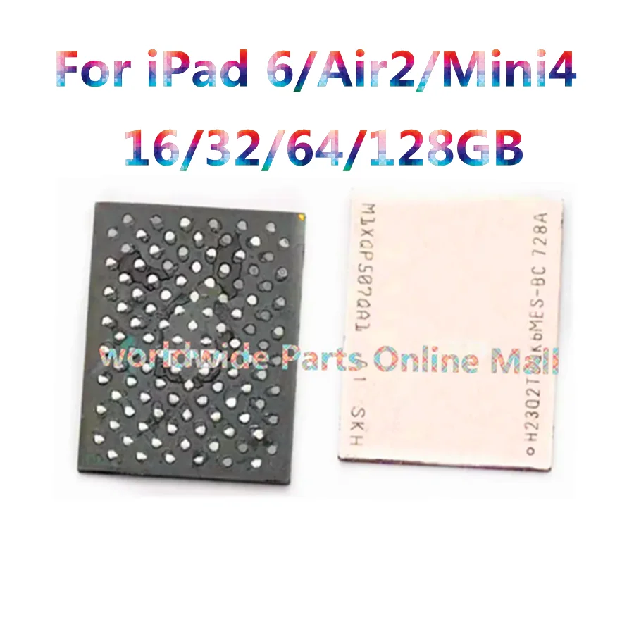 Used For iPad 6/Air2/Mini4 Unlock iCloud Nand Flash Memory IC 16/32/64/128GB HDD Harddisk Chip Fix Error 9 4014 Expand Capaity