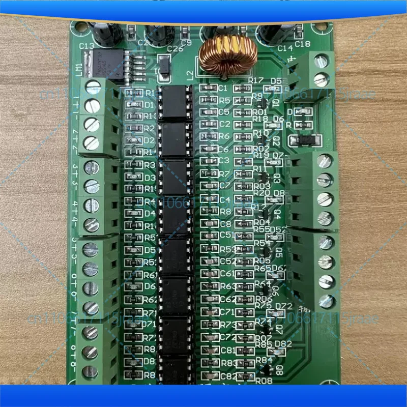 8‑Channel High‑Speed Opto‑Isolation Industrial Control Board 6N137 PNP Output Voltage Stabilized Without Housing Tools Accessory