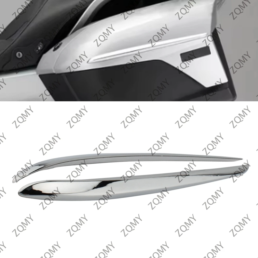 

Side Box Trim Strip Side Panel Storage Box Plating Trim Strip For BMW K1600GTL 2011-2018