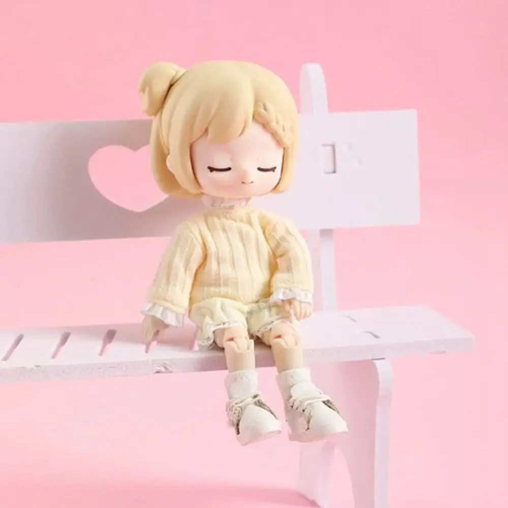 Fashion Dolls Cotton Shorts 5 Colors Casual Wears Lantern Pants DIY Handmake for 1/11 OB11 Dolls for 1/12 BJD Dolls