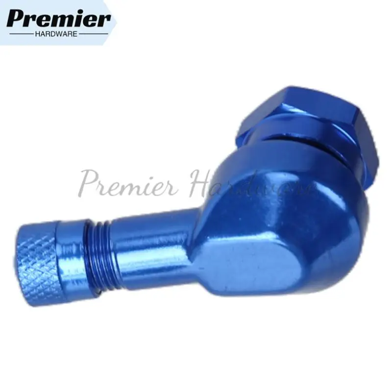 Motorcycle CNC Universal Orange 1PCS Rim Wheel Valve Stems Tire Tyre Cap 90 Degree For  RC SMC R SUPER SMT ADVENTURE RC