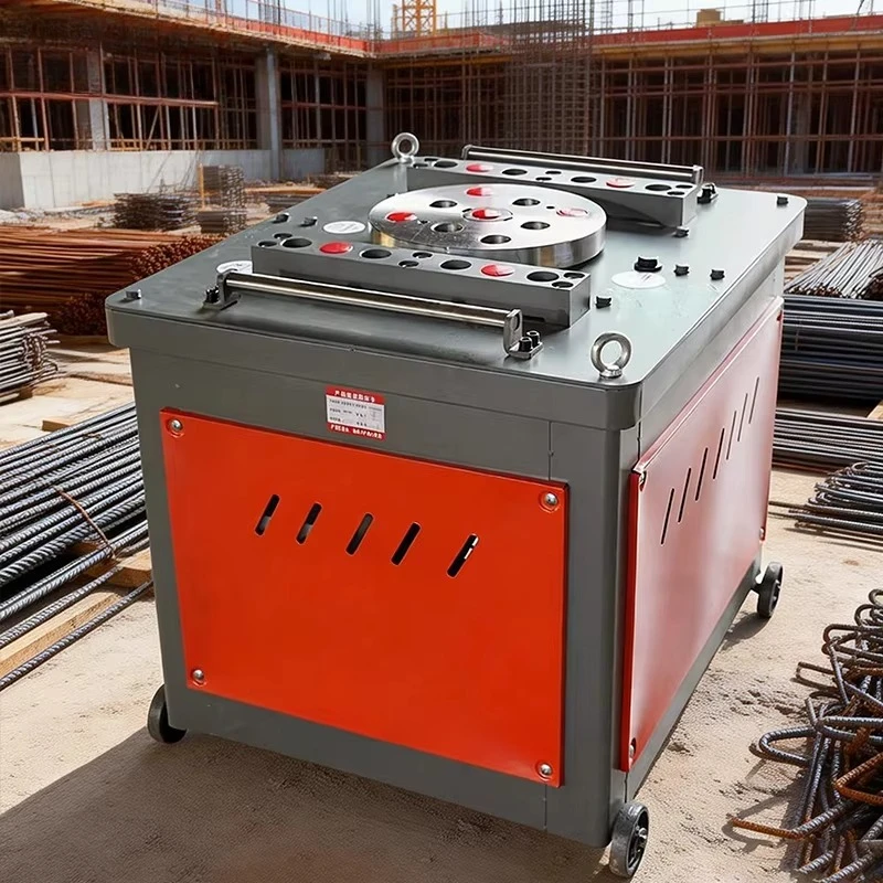 Steel Bar Stirrup Making Machine With Emergency Stop Safety Device 380V Three Phase For Highway Infrastructure Engineering