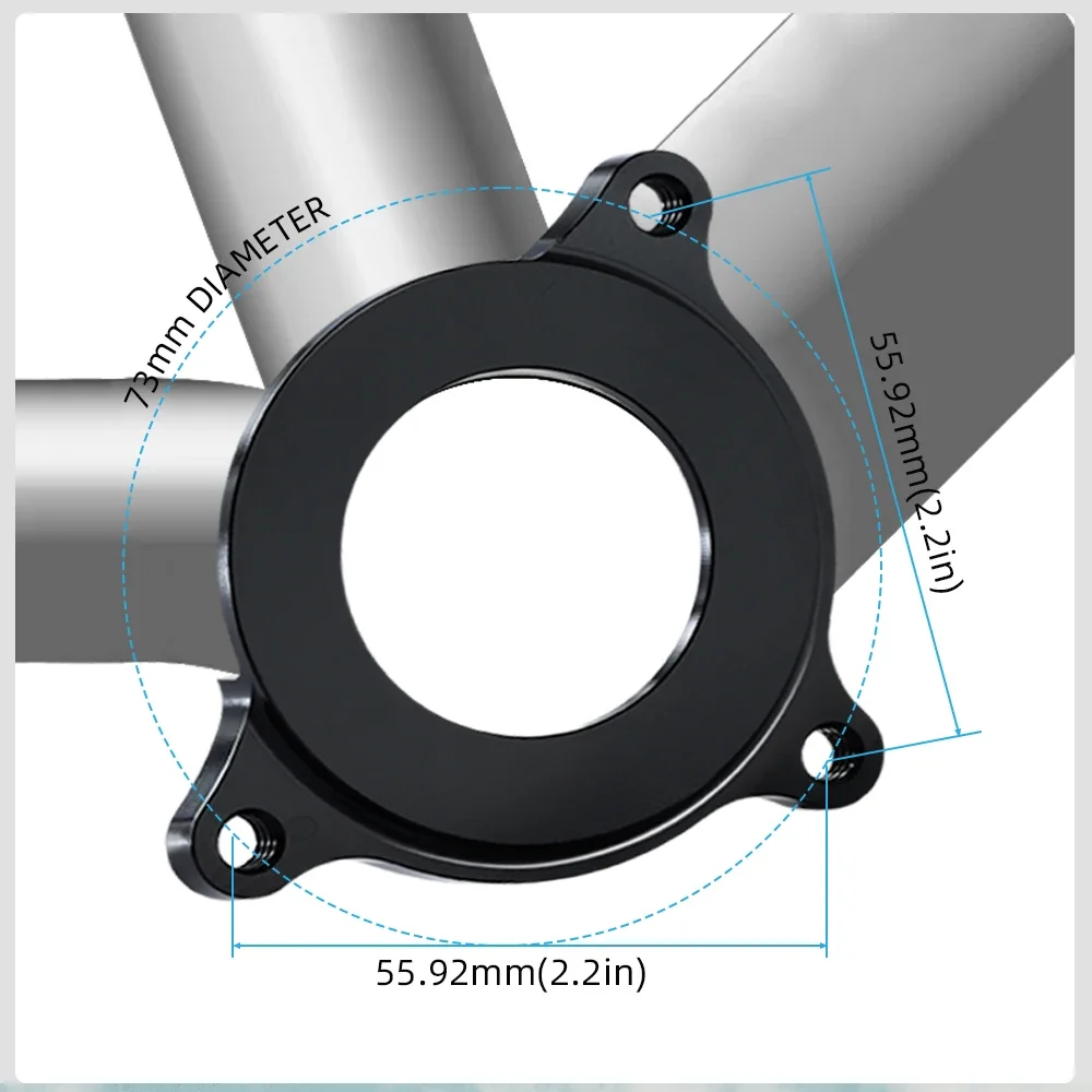 RYET ISCG-05 Adapter BSA Threaded BB Mount Chainguide Bracket CNC Aluminum Lightweight MTB Downhill Bike Parts