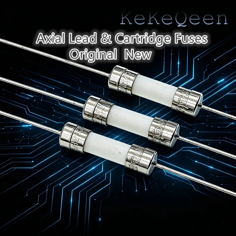 10Pcs/Lot LF.T1AH-T20AH 215 Series 5×20mm Time-Lag Fuse 0215001.MXEP Ceramic Fuse LF.T2AH T1.6A T5A T6.3A T8A T12A T15A 250VP