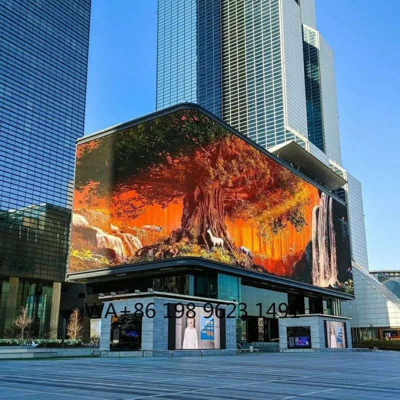 P3 P4 P5 P6 P8 P10 Outdoor LED Screen Panel Fixed Giant Advertising Display Board for Commercial Signage