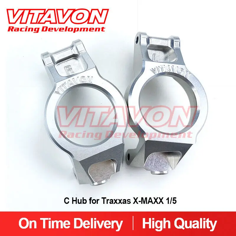 

VITAVON CNC Alu 7075 C Hub для TRAXXAS X-MAXX XRT 1/5 Silver