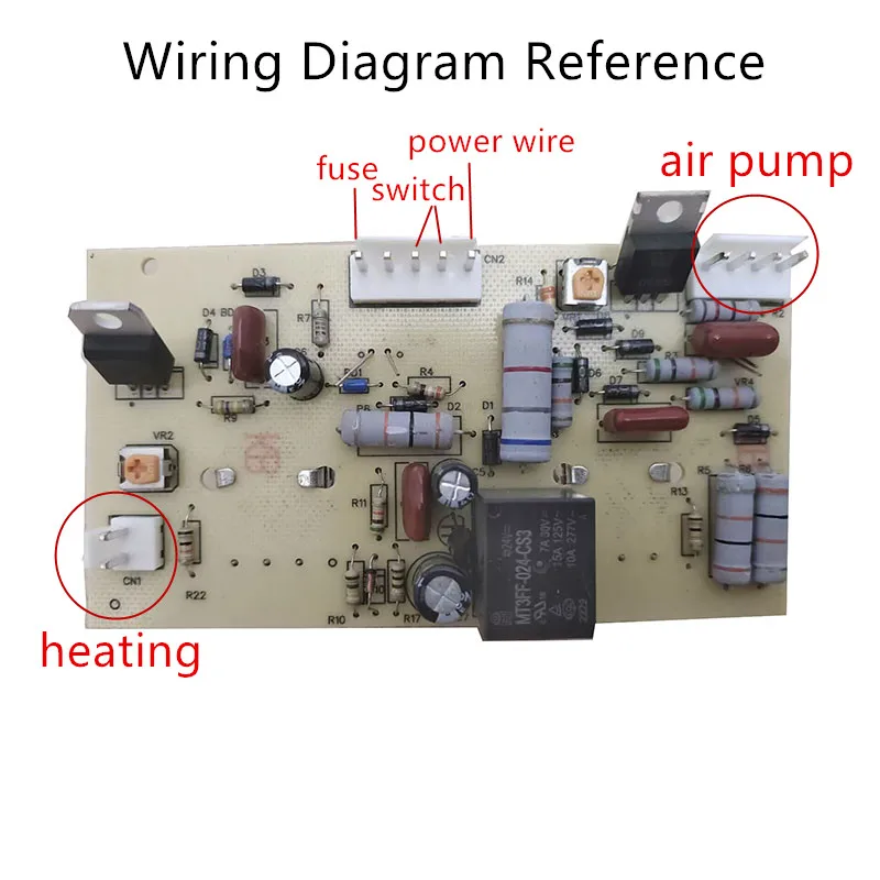 850 850A 860 990 990A Hot-air Gun Main Board Non-digital Display Desoldering Console Control Thermostat