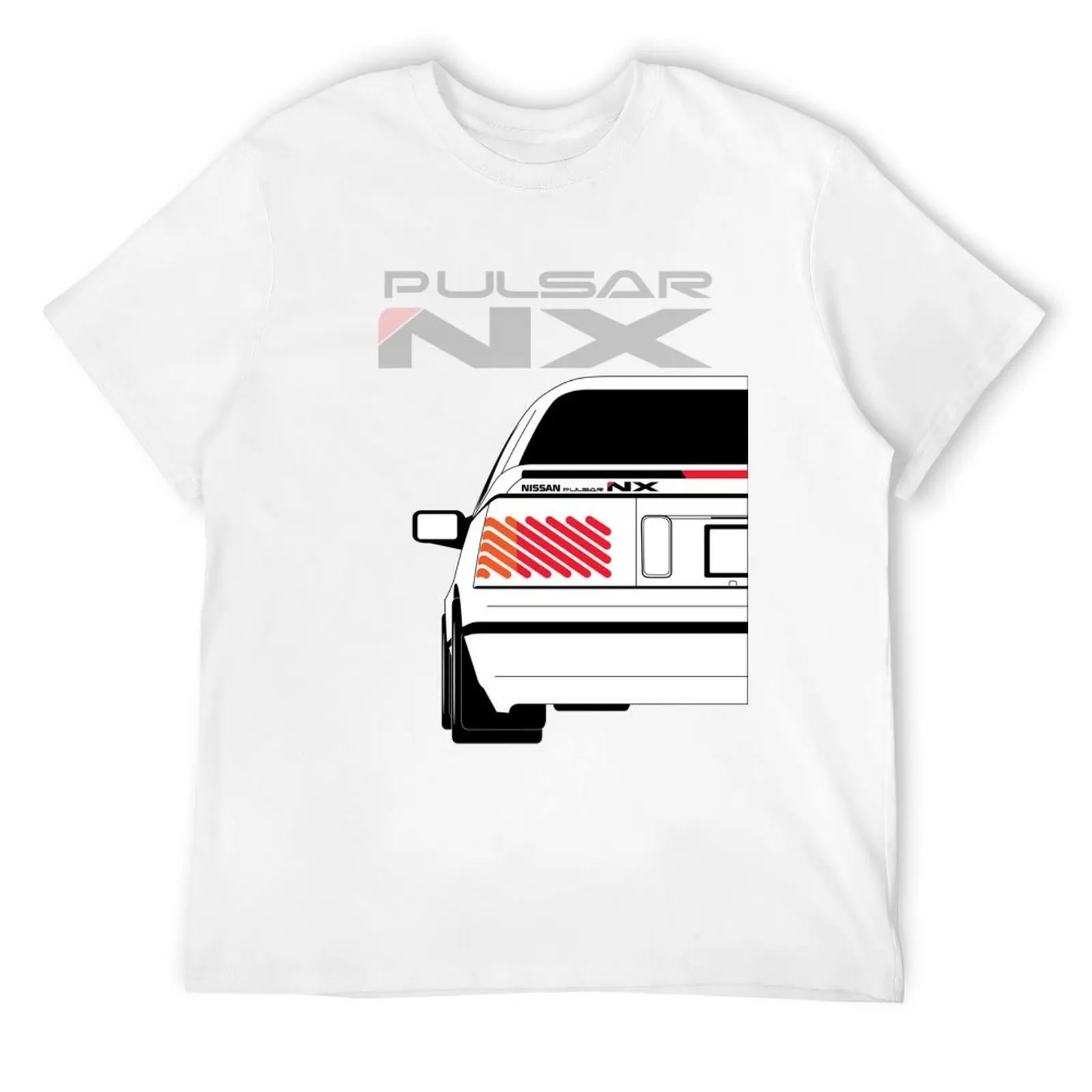 

Nissan NX Pulsar Coupe - White T-Shirt luxury designer baggy shirts graphic t shirt vintage mens funny t shirts