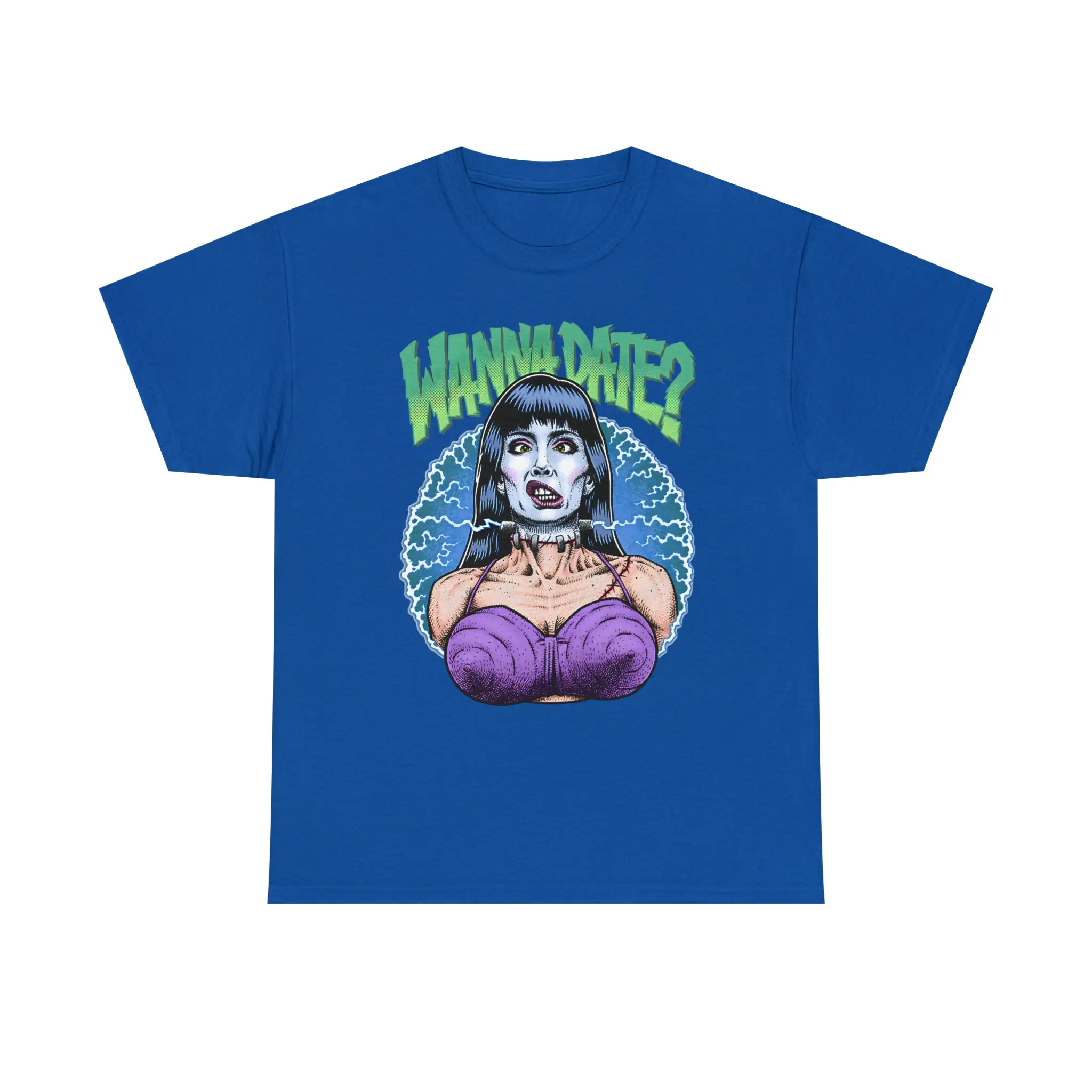 Camiseta Unisex de película de terror de los años 90 de Frankenhooker, camiseta de película Retro, camiseta holgada y transpirable de verano para hombres y mujeres