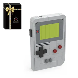 Mini Handheld Games Console Building Blocks Set Retro Controller Machine Idea Bricks Model Toys DIY Children Kid Birthday Gift