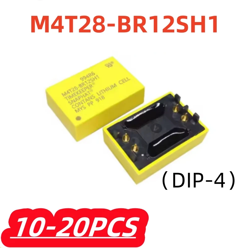 

10-20 шт./лот, 100% новый M4T28-BR12SH1 M4T28BR12SH1 M4T28 DIP-4, таймер батареи, оригинальный