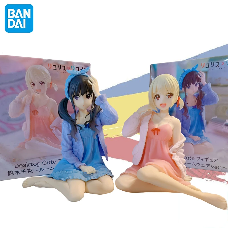 В наличии TAiTO Lycoris Recoil Desktop Cute Nishikigi Chisato Inoue Takena оригинальная аниме-фигурка модель игрушки настольные украшения подарок