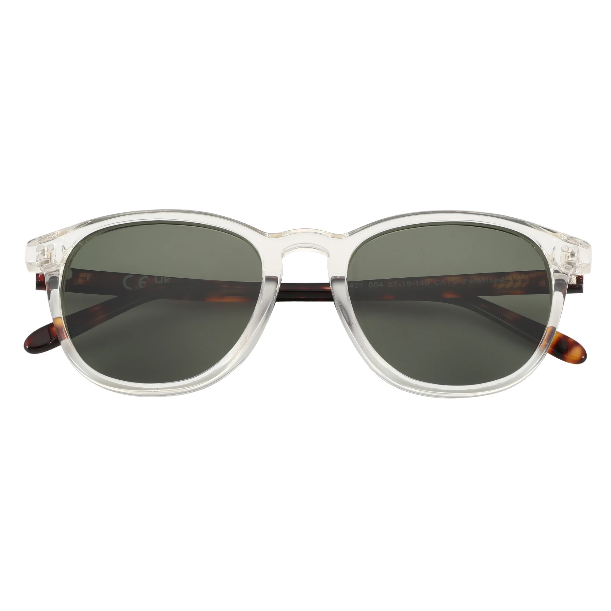 ZENOTTIC 2025, modische, quadratische, polarisierte Sonnenbrille, handgefertigte Acetat-Sonnenbrille mit Federbein, modischer runder Schirm für Männer und Frauen – Detail 23
