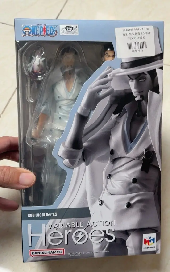 

В наличии: Коллекционная подвижная фигурка Mega House VAH Regular Version Rob Lucci Ver.1.5, масштаб 1/9, 18 см, подарок