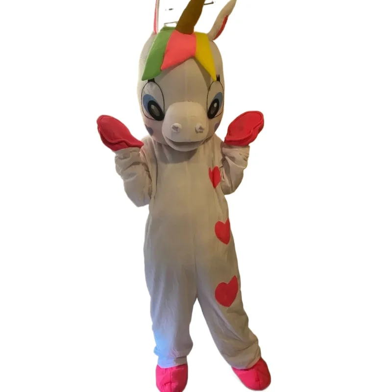 

Cosplay Costume Unicorn BUTTERCUP Horse Mascot Advertising Ceremony Birthday Animal Carnival Party Props Mascot