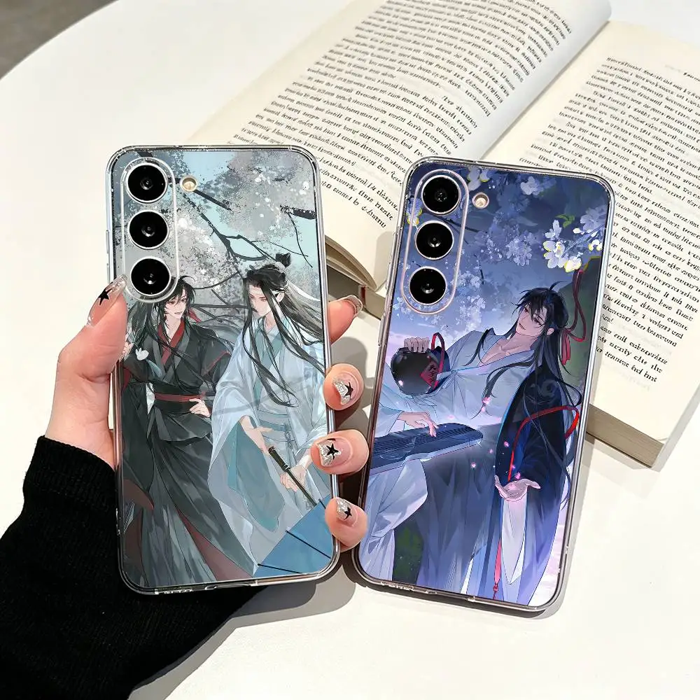 Mo Dao Zu Shi -Wei Wuxian-Lan Wangji Clear Phone Case for Samsung Galaxy A71, A70, A52, A51, A40, A30
