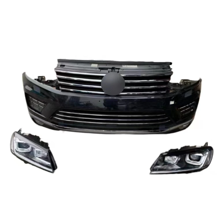 Used Original Car Parts Accessories Front bumper assembly For Volkswagen Touareg 2017 car headlight assembly