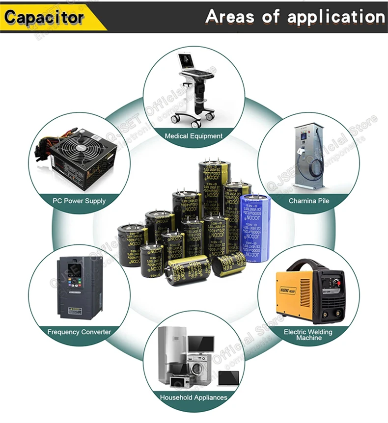 2 Stück 35 V 450 V 63 V 80 V 100 V 25 250 V 200 V 400 V 10000 uf 15000 uf 22000 uf 330 uf 47000 uf 6800 uf JCCON Pow Audio-Elektrolytkondensator – Detail 8