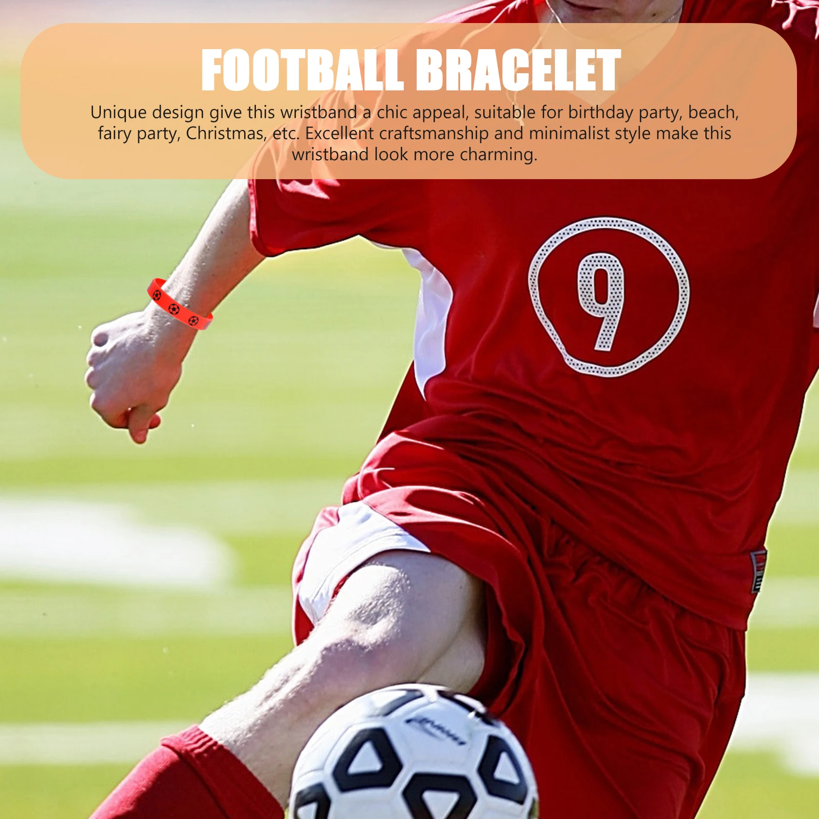 

8 шт. футбольный браслет, командные браслеты, футбольные силиконовые браслеты, украшение, спортивные аксессуары, силика, пользу для мальчиков