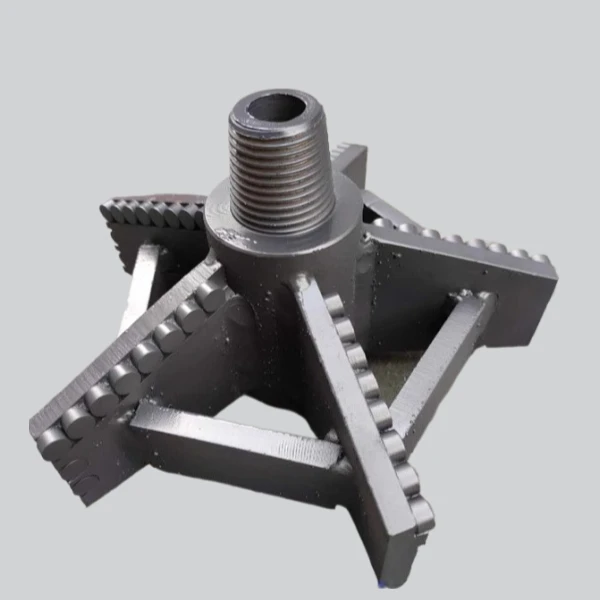 Large diameter non-coring PDC four-wing five-wing diamond composite drill bit rock water well coal field customization
