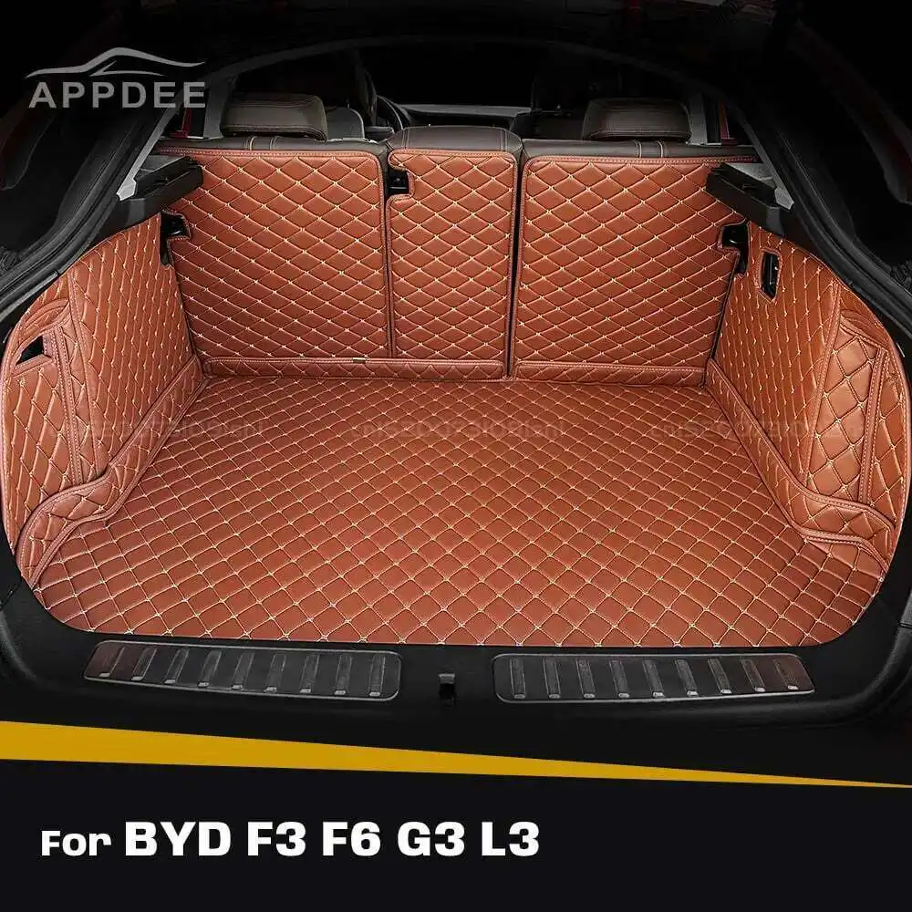 

For BYD F3 F6 G3 L3 Auto Full Coverage Trunk Mat Car Anti-dirty Pad Protective Pad Cargo Liner Interior Accessories