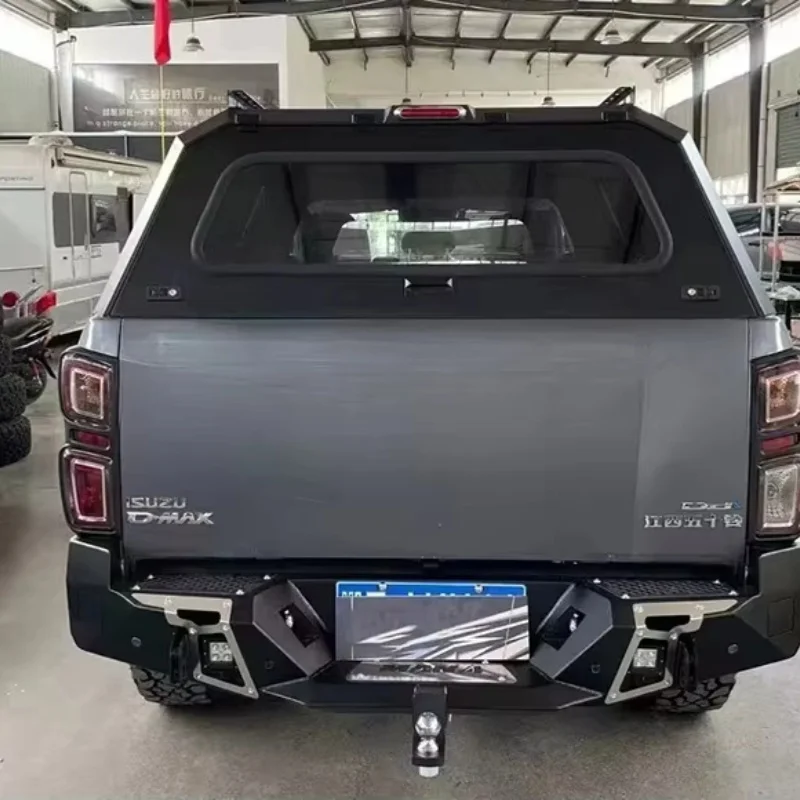 

Custom 4X4 Steel Hardtop Pickup Truck Bed Cap Double Cab Canopy Price Hardtop Waterproof Topper Tonneau for Isuzu Dmax