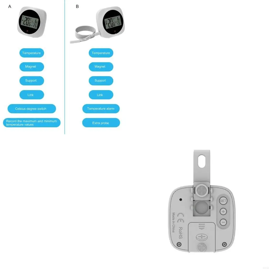 

Refrigerator Thermograph For Accurate Temperature Control Gauge For Homes And Dorms B95B