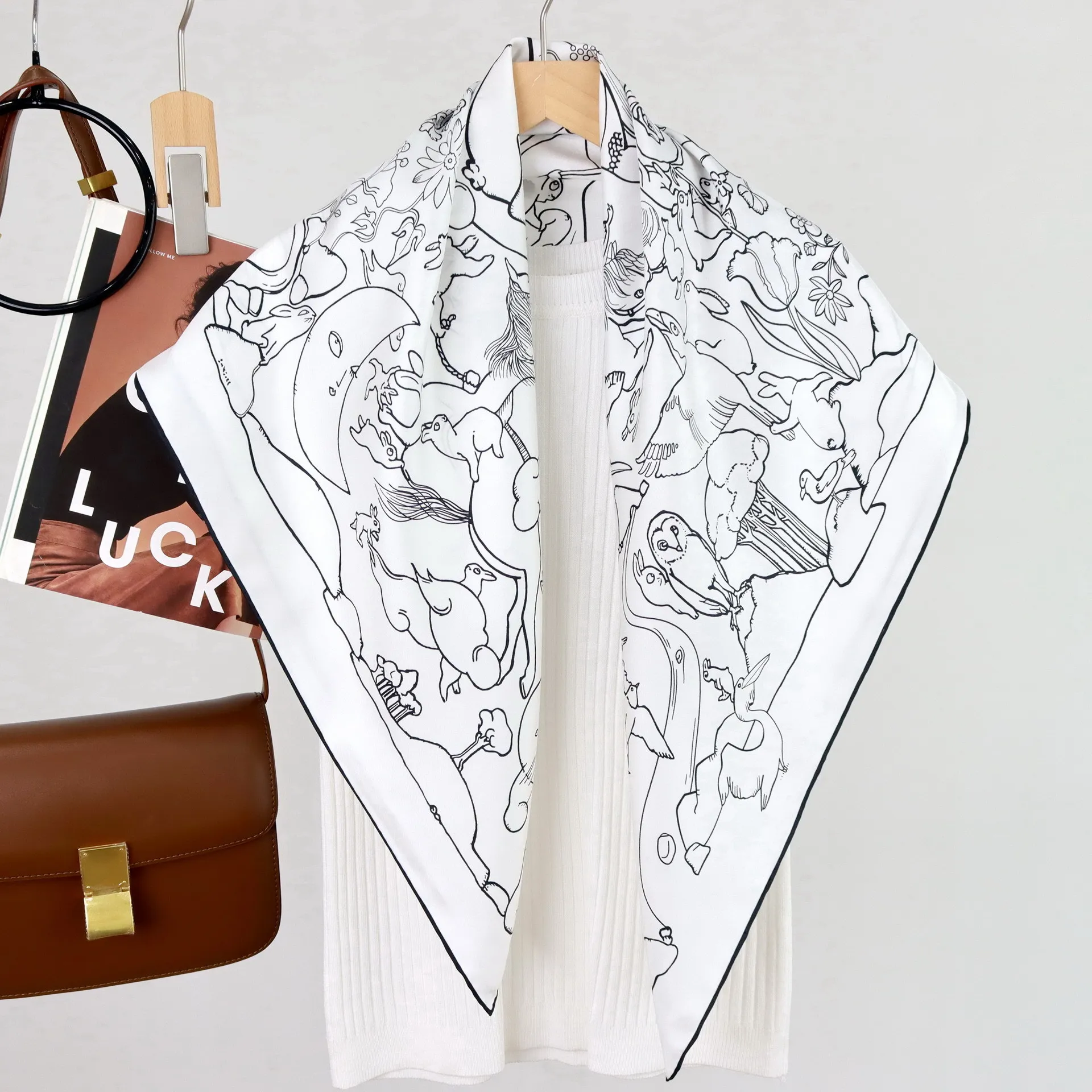 Рисунок 2 - Шарф шелковицы 90 см