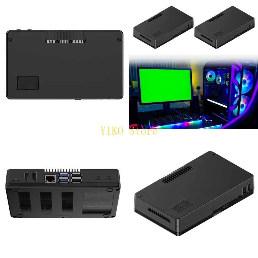 

K32C Cooling Case Protective Case Aluminum Enclosure Home Full Port Access