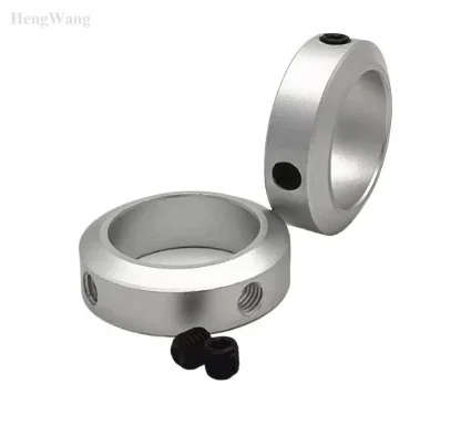 Fixed Ring SCCAW Set Type Shaft Locator Stop Collar SOH SCSBN Aluminum Alloy Surface Anodized Optical Fixed Clamp with Screw 1PC