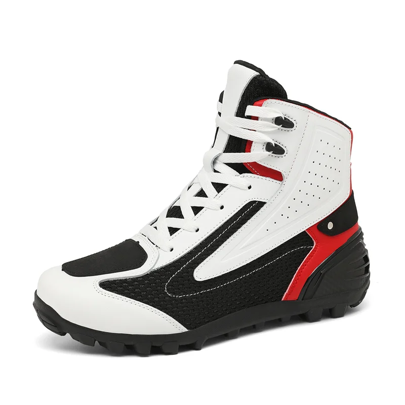 

Motorcycle professional protective cycling boots Four seasons men city road anti-fall riding outdoor cross-country riding shoes