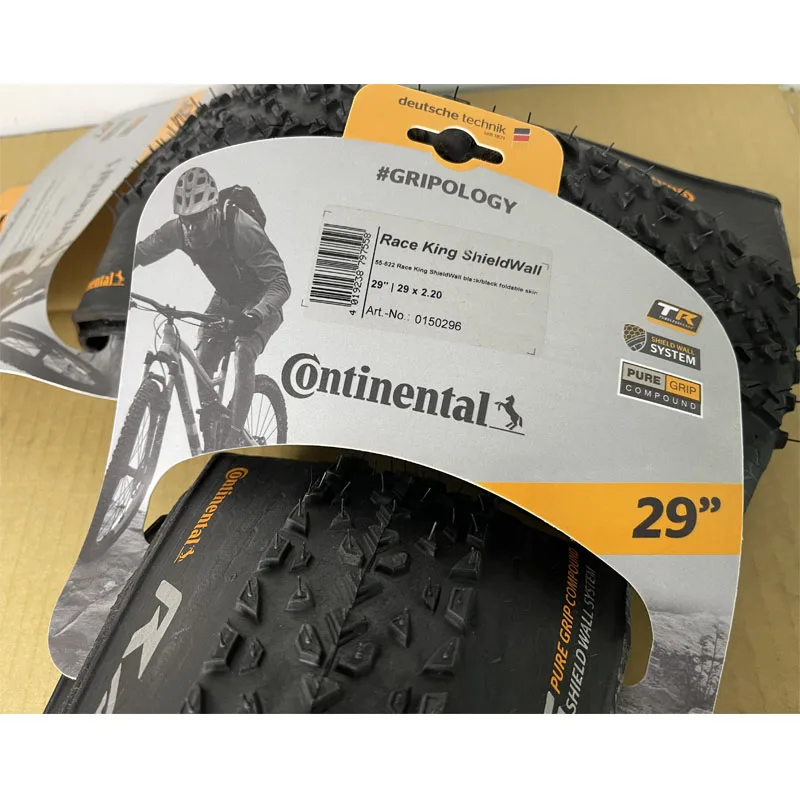 Continental Race King MTB Bike Tire Tubeless Ready 26/27.5/29inch XC Mountain Bicycle Folding Tires