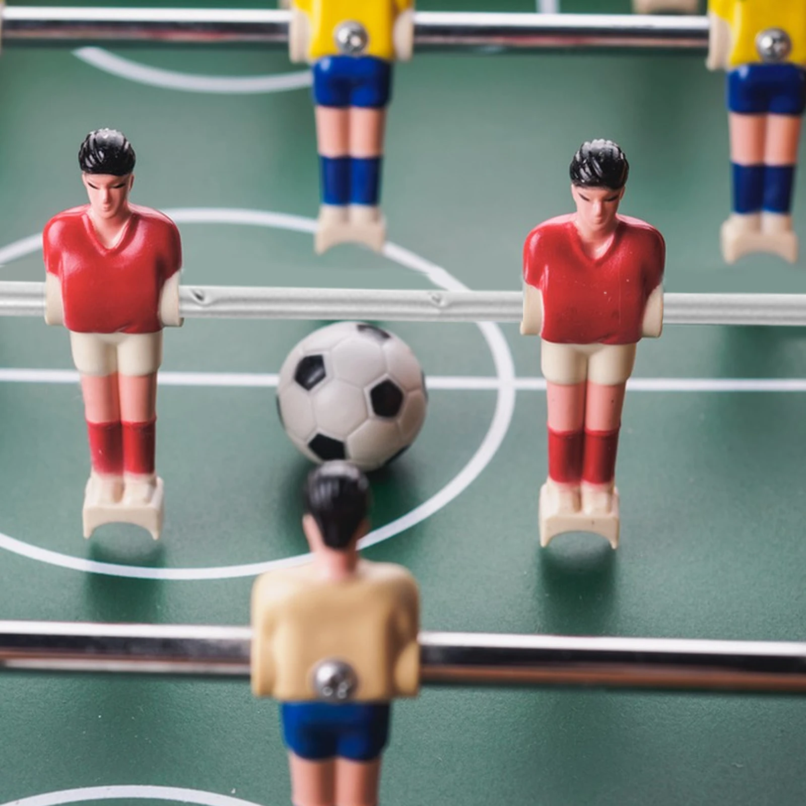 Canne à Football en métal, accessoire de Machine à Football, conception ergonomique et lisse pour une remplacement facile, 2 pièces