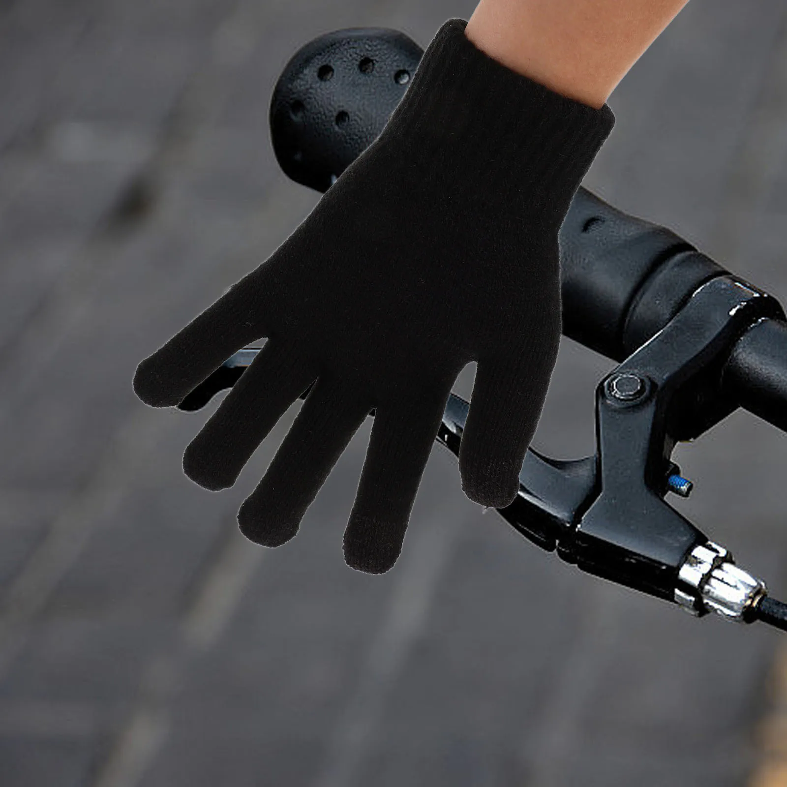 

1Pair Thermal Windproof Touch Screen Gloves Warm Knit Winter Gloves Men Women Cycling Hiking Winter Glove Warm Knit Glove