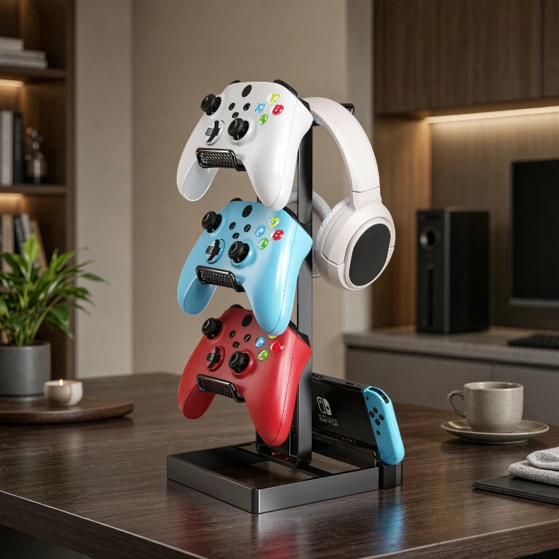 Desk Setup Headphones - NG1 Трехуровневая подставка для наушников и