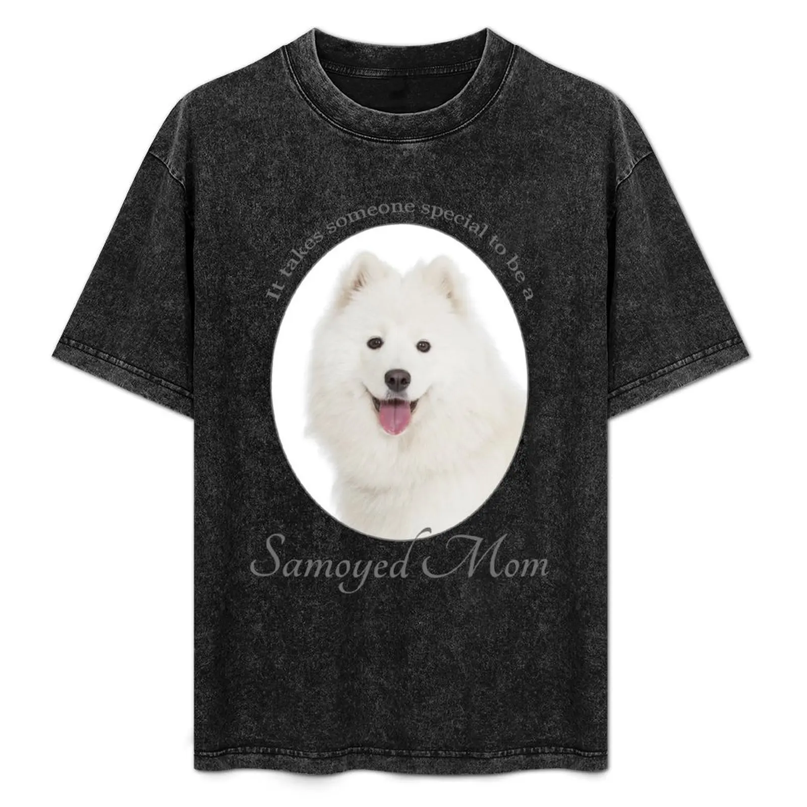 

Samoyed Mom T-Shirt blacks plain shirts graphic Short sleeve tee Short sleeve tee men
